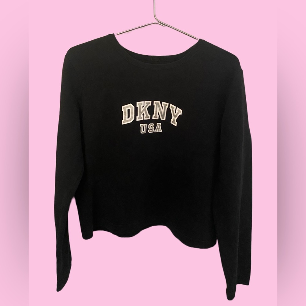 Donna Karan New York vintage cropped sweater/crew neck